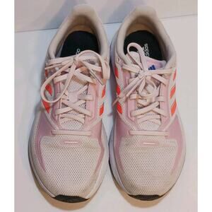 Adidas Run Falcon 2.0 Low Running Shoes Sneakers Light Pink Women's Size 6 EUC
